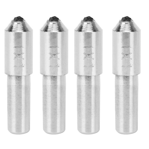 4X 0.43 Diametro 1,25 Ct Diamantati con Punta Diamantata per Mola