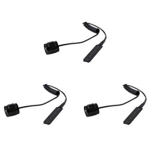 3X Cable  Remote  Push Button for 501B LED Headlamp Flashlight Lamp