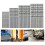 80 Pieces 0.5mm-2.0mm Straight Shank  Drill Bit Set Tiny  Small Drill Bits Full-Ground HSS Twist Drill for Dil 6