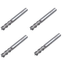 4X SWT Cutting Slotting End Mill Router Bit 4 Flute 1/4 inch Shank 1/4 inch Diameter