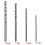 80 Pieces 0.5mm-2.0mm Straight Shank  Drill Bit Set Tiny  Small Drill Bits Full-Ground HSS Twist Drill for Dil 7