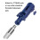2X Pole Attachment Angle Adaptor Tool Holder for Threaded Extension Pole Attach to Paint Roller Painter Brush Home Tools 7