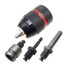 2Satz 1,5-13 mm Schnellspannbohrfutter 1/2 Zoll-20 UNF mit SDS--Schaft 1/4 Zoll Sechskantschaft 1/2 Zoll Steckschlüssel-Adapter