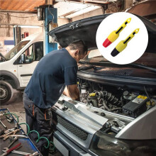 12PCS Insulation Wire Piercing Puncture Probe Test Hook Clips with 2mm Socket Automotive Car Repair