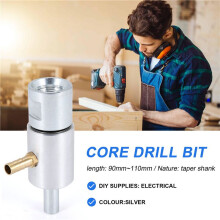 2X Glass Drilling Machine Table Drilling Water Rotary Joint Water Injection Taper Shank Glass Drill Bit