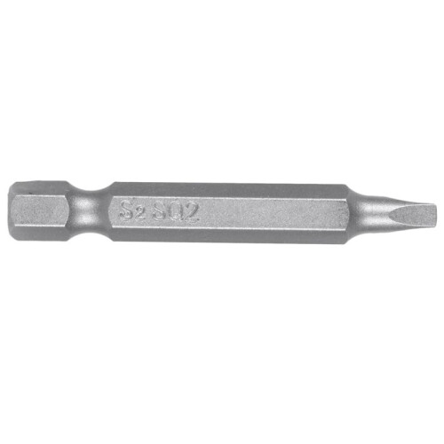 6Pcs 50mm 1/4 Inch Hex Square Bits Square  Screwdriver Bits S2 Alloy Steel Magnetic Screwdriver Bits Set Hand Tools 2