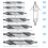 14 Pcs Center Drill Bits Set 60-Degree Angle Center Drill Bits Kit Countersink Tools for Lathe Metalworking 7