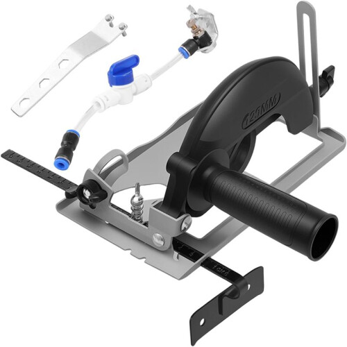 Angle Grinder Stand, 45 Adjustable Angle Grinder Holder Accessories Cover, 0-40mm Cutting Depth, Cutting Bracket