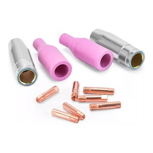 11PCS Welding Nozzles Set MIG Torch 15AK Compatible with MIG 2