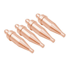 1-101 Series Acetylene Cutting Torch Tips, Size 0-3, Fit V-Style Heavy Duty Torch - Pack of 4