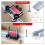 RUITOOL Bearing Roller Featherboard Excellent Shock Absorbing Table Saw Feeding Roller Jig Multifunctional for Handcraft 3