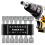 14PCS Powerful Socket Hexagonal Wrench Hexagonal Handle Screwdriver Socket Extension Rod Pneumatic Screwdriver Insert 2