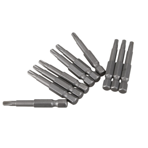 6.3mm Hexagon Shank 4mm T20 Magnetic Tip Torx Screwdriver Bits 20 Pcs 1