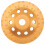 2X 150mm 7 Inch Diamond 2 Row Segment Grinding Wheel Sanding Disc Sander Grinder Cup Abrasive Tools 22mm Hole 4
