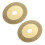 2X Rueda de Disco Rueda de Diamante Afilada para Cortar Dorado 1