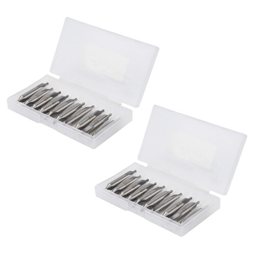 20Pcs 3mm Center Drill Countersinks 60 Degrees