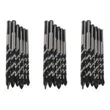 18PCS Ceramic Tile Drill Bits,Masonry Drill Bits Set for Glass, Wood Tungsten Carbide Tip with Size 6, 6, 8, 8,10,12mm