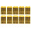 Multipurpose Drill Bits, 100-Piece 6mm Multi-Material Drill Bit Set for Drilling in Tile, Glass, Concrete, Brick, Wood 1