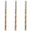150 Pcs Titanium Coated High Speed Steel Drill Bit Set Tool 1/1.5/2/2.5/3mm 1