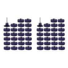 50PCS 2 Inch 50mm Quick Change Easy Strip & Clean Discs  for Paint Rust Removal Surface Prep with 2 Holder