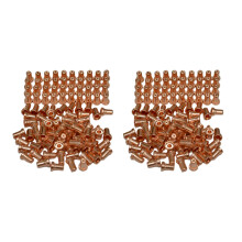 200Pcs Extended Tips 18866L Plasma Nozzles for 40 Pt-31 Cutter Welding Supplies
