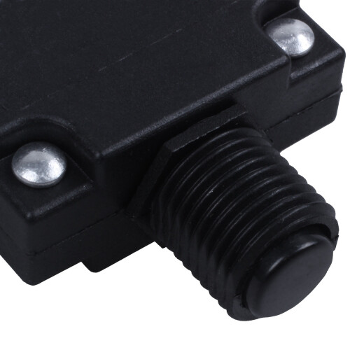 2X AC 125/250V 10A Circuit Breaker Thermal Overload Protector Black 2