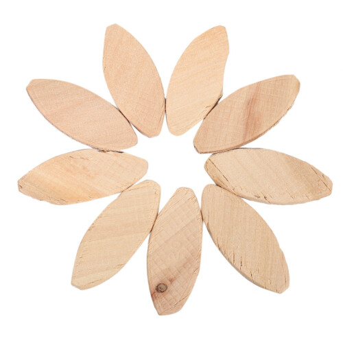 200Pcs No.20  Assorted Wood Biscuits for Tenon Machine Woodworking Biscuit Jointer 1