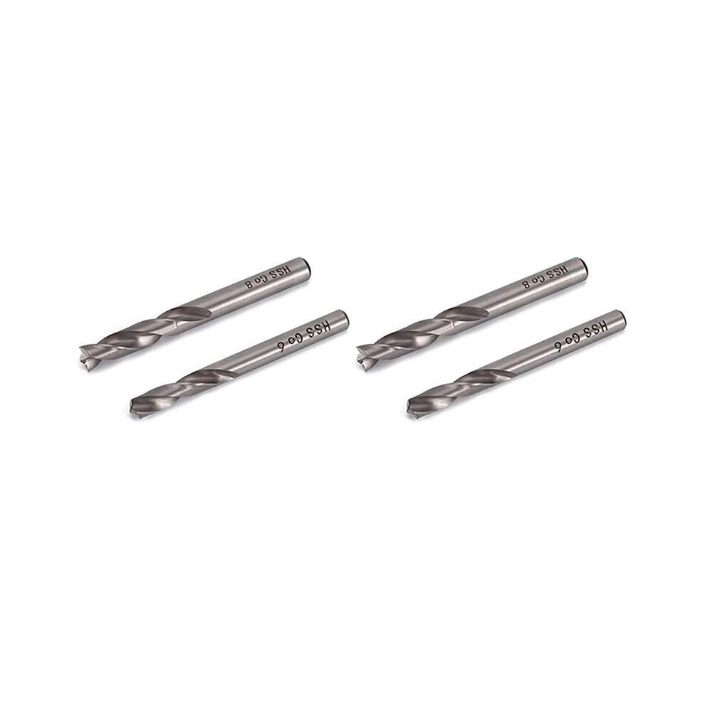4Pcs Spot Weld Drill Bit Set Hss Co Cobalt Spot Welded Cutter Separate Panels Hole Cutting Bits, 6Mm 8Mm 4711256746227
