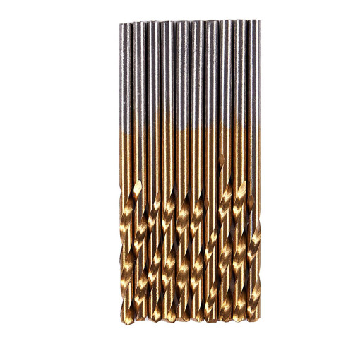 100Pcs 1/1.5/2.0/2.5/3mm Titanium Coated HSS Drill Bit Set 1