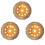 3pcs 150mm 7 Inch Diamond 2 Row Segment Grinding Wheel Sanding Disc Sander Grinder Cup Abrasive Tools 22mm Hole 1