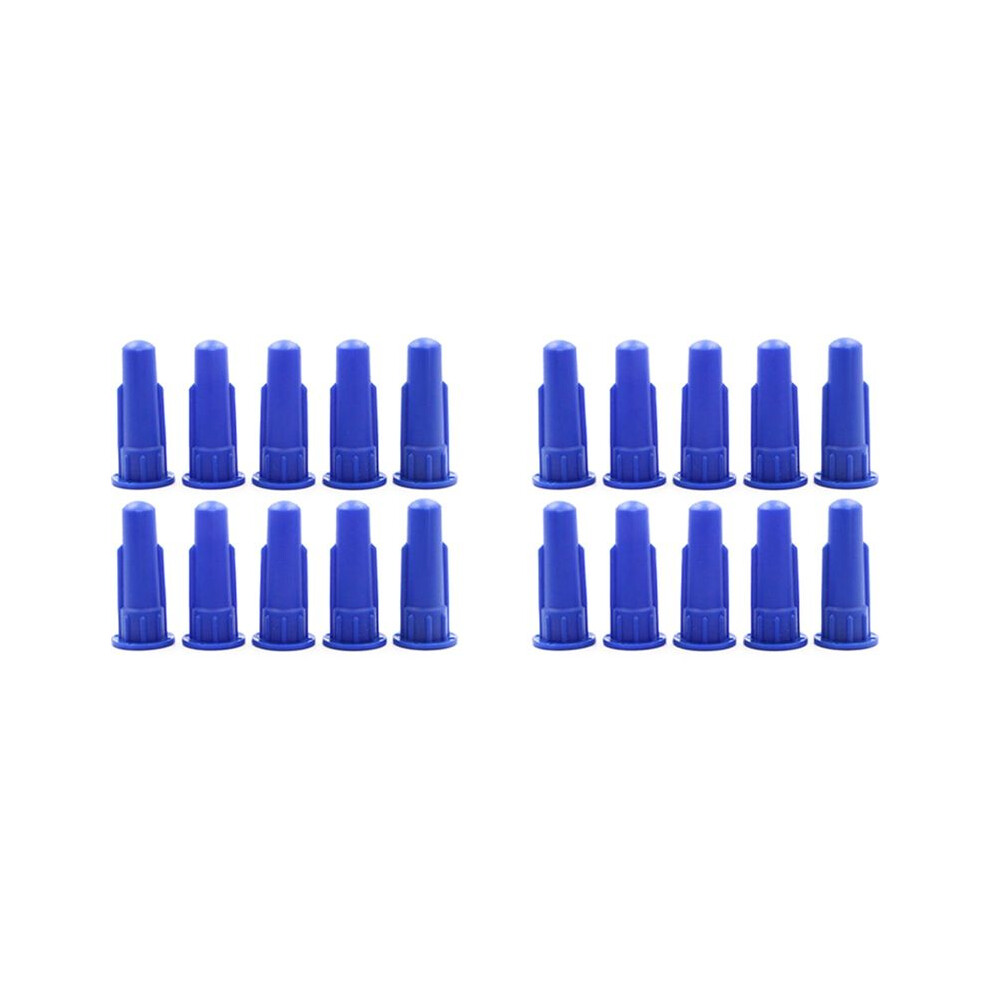 Cylindrical Cone For Cartridge Caulking Spare Part Nozzle Spray Tip For Silicon Sealant Dispenser Syringe Accessory 20Pc 4712712963769