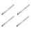 4 Pezzi 10mm x 10mm x 200mm Tornitura Parting Milling Tornio Hss Tool Bit Grey 1