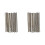 40 Pcs 30mm Long 0.8mm Dia Micro-HSS Twist Drill Bit 1