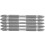 20Pcs S2 Screwdriver Bits Set 100mm Phillips Strong Magnet Driver Steel Double  Hex Shank with Magnetizer Ring 5