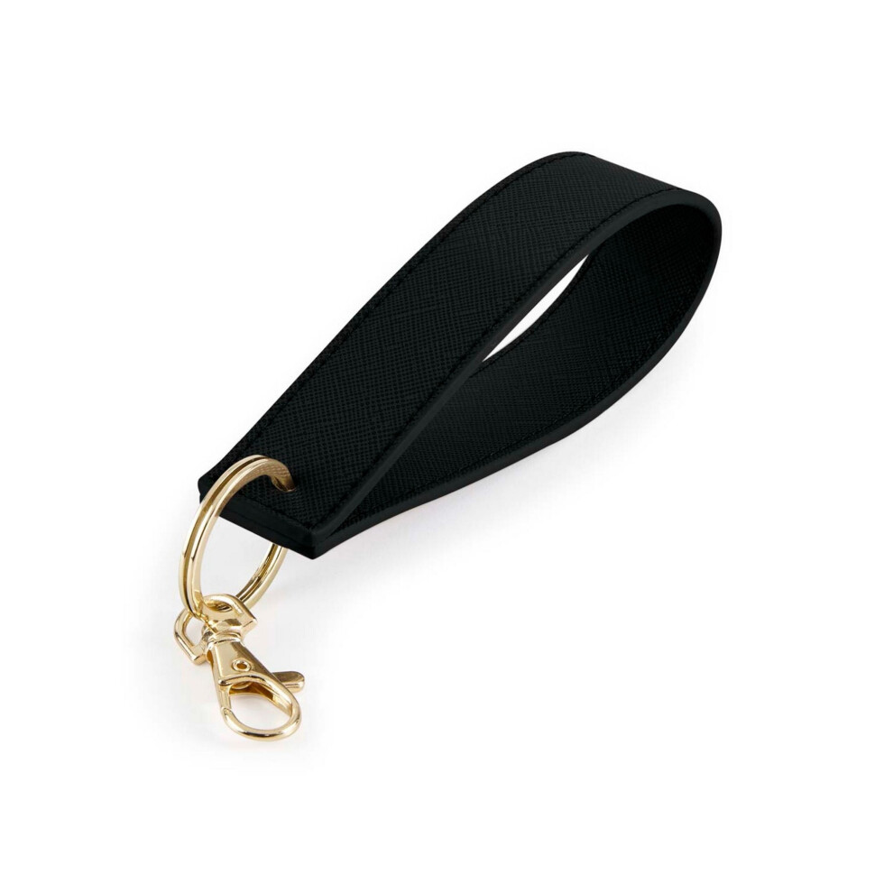 Bagbase (One Size, ) Boutique Wristlet Keyring Black