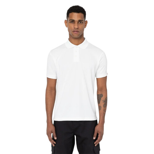 Dickies (S, White) Dickies Mens Everyday Polo Shirt 2