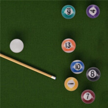 Professionelle 25Mm Kinder Billard Tisch Kugeln Set Harz Kleine Billard Queue Kugeln Komplettes Set 32 Stück Billard Kugeln Set