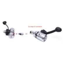 2X Scuba Diving Regulator BCD to 3/8-24 Low Pressure Adapter CCR Adapter Diving Part