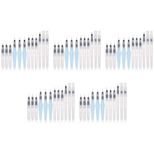 Watercolour Brush Pens Set,60 Pack Water Brush Pens Refillable Aqua Paint Brushes Ink and Water Brush Pens Art Supplies