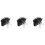 3X Scuba Diving 2Nd Stage Regulator Underwater Scuba Dive Octopus Diving Regulator Equipment Accessory-Black 1