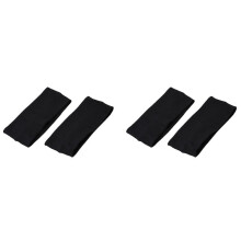 4Pcs Fashion Women Cotton Yoga Hair Band Sports Sweat Lady Headband Popular Women Hair Accessories Black