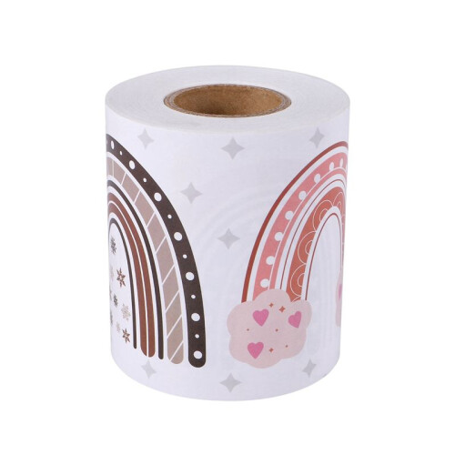 2Stück 20M Boho Regenbogen Bekanntmachung Board Borders Regenbogen Gerade Grenzen Klassenzimmer Oder Hause Schule Dekoration 2