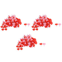 150 PCS Heart Push Pins, Red Bulletin Boards Thumb Tacks,  Cute Wall Tacks Decorative for Cork Board Home and Office
