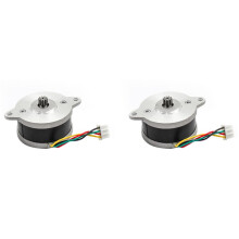 2X NEMA14 36 mm Rund Pannkaksstegmotor