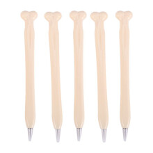 100PCS Bone Design Ballpoint Pens with Black Ink for Artist, Doctor, Nurse , School, Office, Party