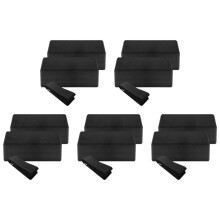 10Pcs Yoga Block and Yoga Strap Set, High Density EVA Foam Block to Support and Improve Poses and Flexibility