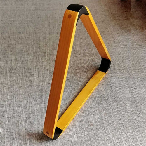 2X Wooden Billiard  Rack Solid Triangle Rack Pool  Racks Triangle Billiard  Racks Billiards Triangle Rack 1