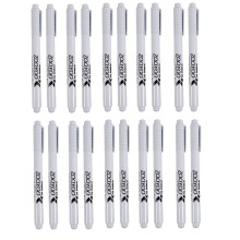 20PC Liquid Chalk Pen for Glass Windows Chalkboard Blackboard White