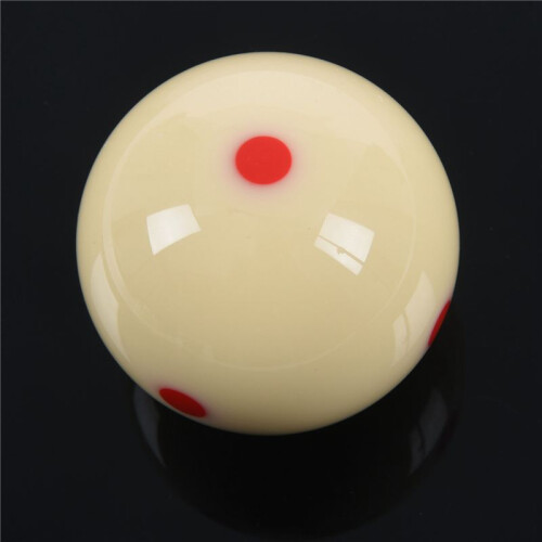 2 Pcs 2.25Inch 57Mm 6 Red Spot Cue  Pro Cup Billiard Pool Snooker Training Practice 2