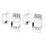 4Pcs Carpenter Pencil Sharpener Long Point Manual Pencil Sharpener with Plastic Lid 4 Holes Handheld Pencil Sharpener 2